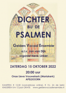 Concert Gelders Vocaal Ensemble